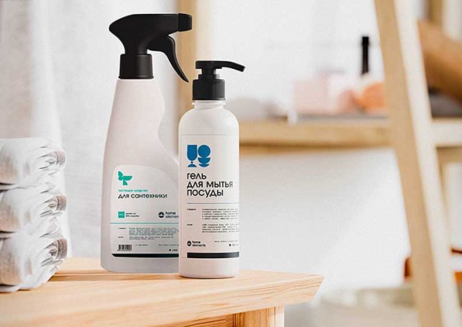 Бытовая химия для дома Home Elements